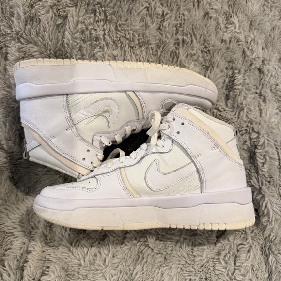 Nike Dunk High Up Summit White Sail (Women's) - Picture 2 of 5